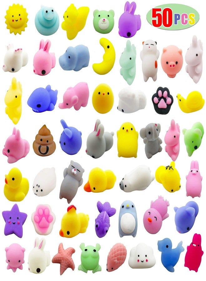 Kiddokids 50 Mochi Squishy Toy Prefilled Easter Eggs, Stress Relief Squishies Toy for Easter Theme Party Favor, Easter Eggs Hunt, Easter Basket Egg Fillers, Classroom Prize Supplies, Goodie Bag Stuffers - Image 2
